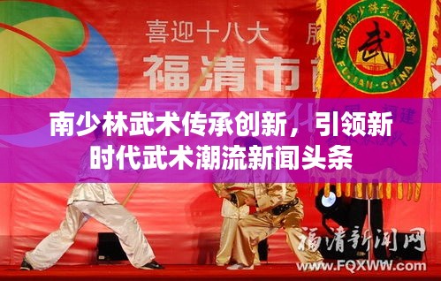 南少林武術(shù)傳承創(chuàng)新，引領新時代武術(shù)潮流新聞頭條